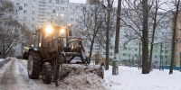 Жители Королева поблагодарили коммунальщиков за расчистку двора в Юбилейном - Regions.Ru