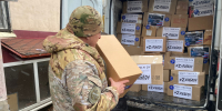 Бойцам специальной военной операции передали новогодние подарки из Королёва - Администрация г. Королёв