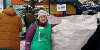 Чистота зависит от нас: в Королеве собрали вторсырье под новогодние мелодии и с Дедом Морозом - Regions.Ru
