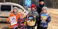 Сотрудница Госавтоинспекции провела акцию «Безопасная зима в Королёве» - Администрация г. Королёв
