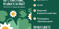 Королёв присоединится к Всероссийскому субботнику - Администрация г. Королёв