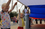 Наши студенты приняли участие в городском празднике, посвященном Дню Государственного флага Российской Федерации
