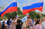 Наши студенты приняли участие в городском празднике, посвященном Дню Государственного флага Российской Федерации