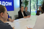 Представители СНО Леоновки на встрече волонтёрских организаций